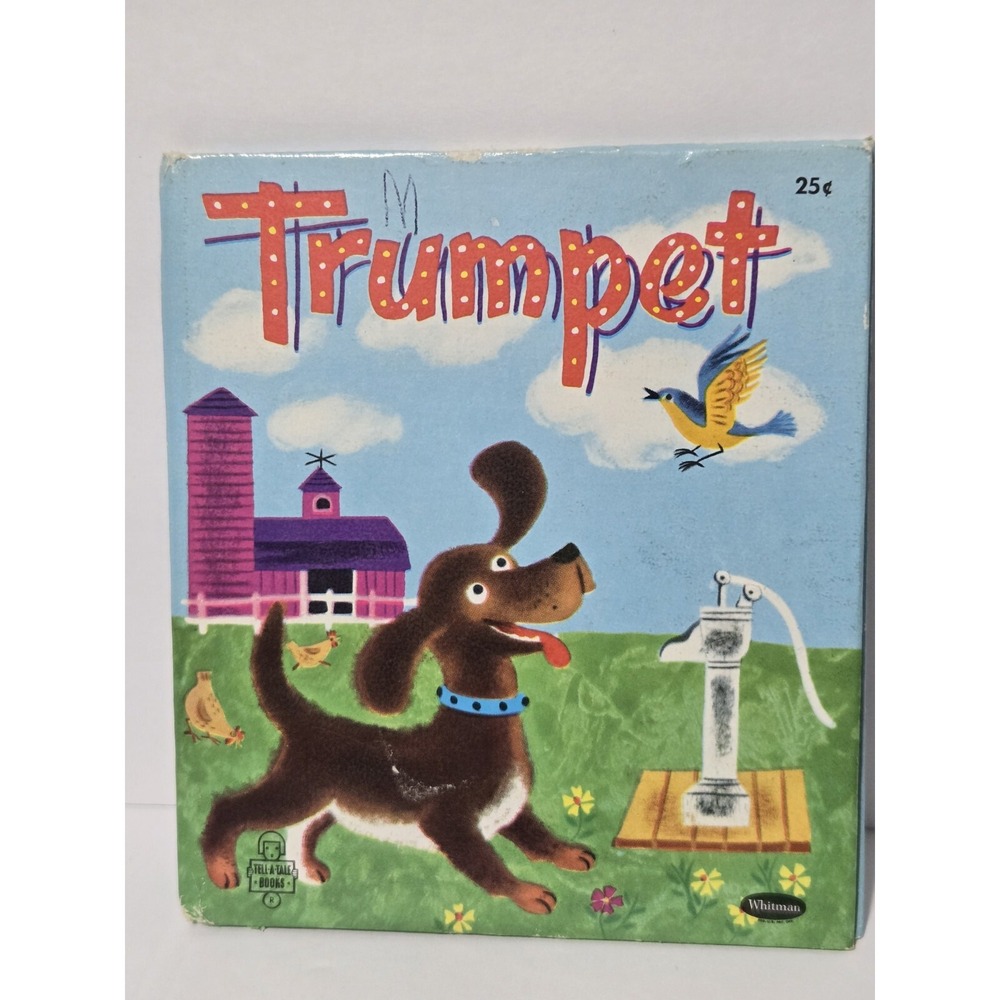 VINTAGE Trumpet Whitman Childrens Tell a Tale Book 1953 Classic